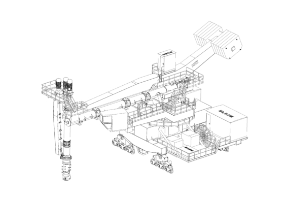 항구 탄소 강철 이동할 수 있는 나사선 언로더 500 T/H - 1500 T/H